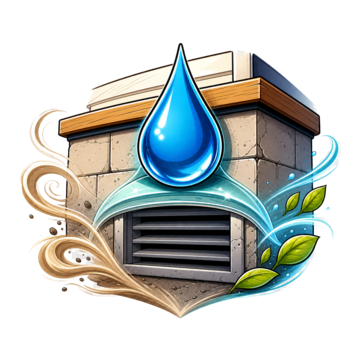 Moisture-control treatment for a crawl space